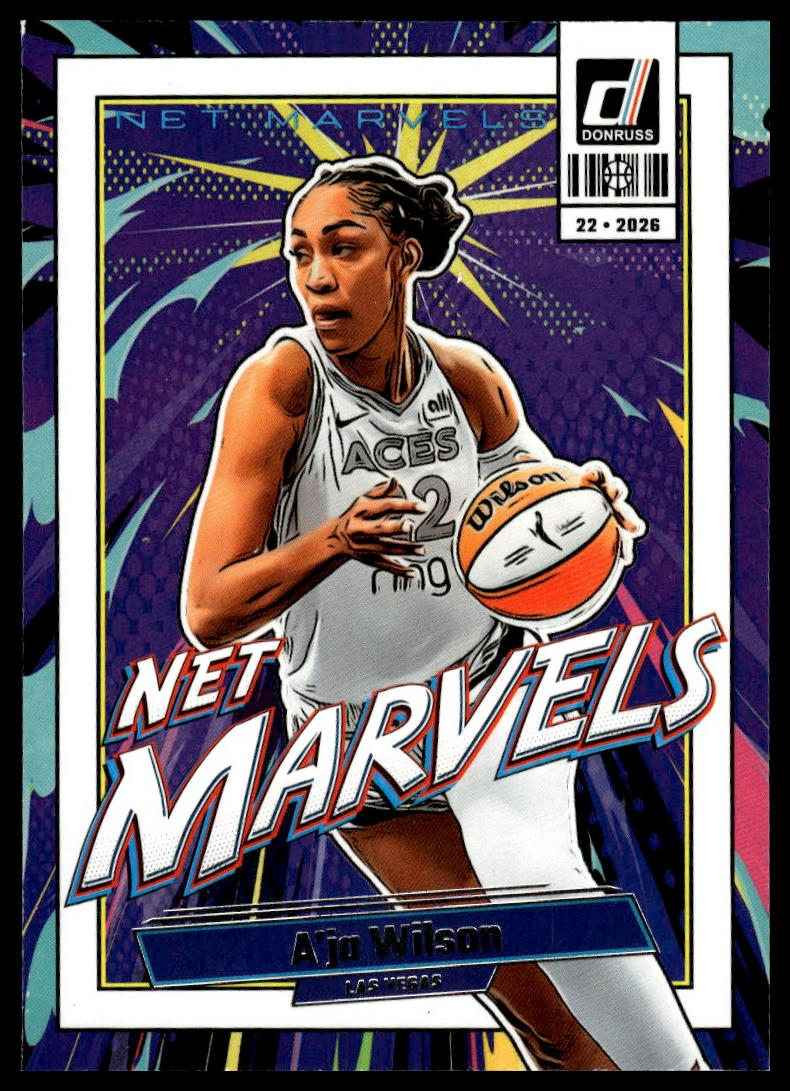 2026 Panini WNBA Donruss A'ja Wilson Net Marvels