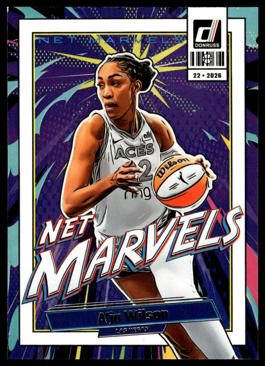 2026 Panini WNBA Donruss A'ja Wilson Net Marvels