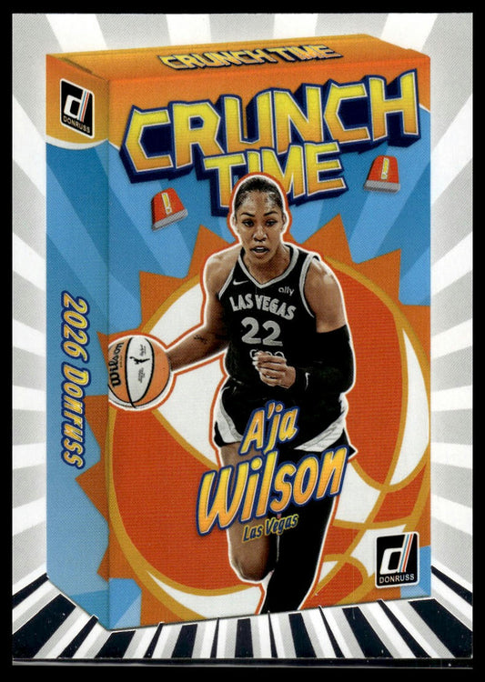 2026 Panini WNBA Donruss A'ja Wilson Crunch Time