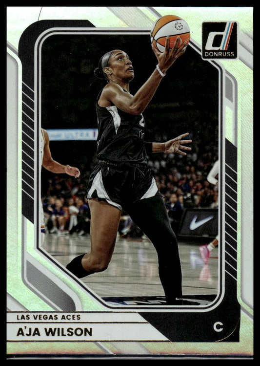2026 Panini WNBA Donruss A'ja Wilson Silver Holo