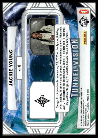 2026 Panini WNBA Donruss Jackie Young Tunnel Vision