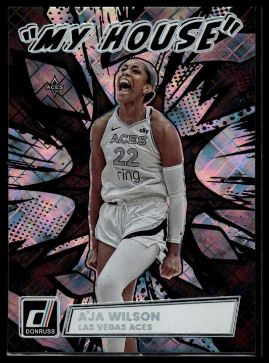 2026 Panini WNBA Donruss A'ja Wilson Diamond My House