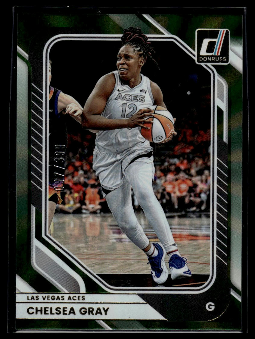 2026 Panini WNBA Donruss Chelsea Gray Green Laser #/399