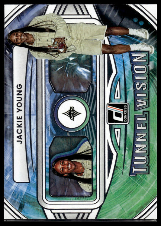 2026 Panini WNBA Donruss Jackie Young Tunnel Vision