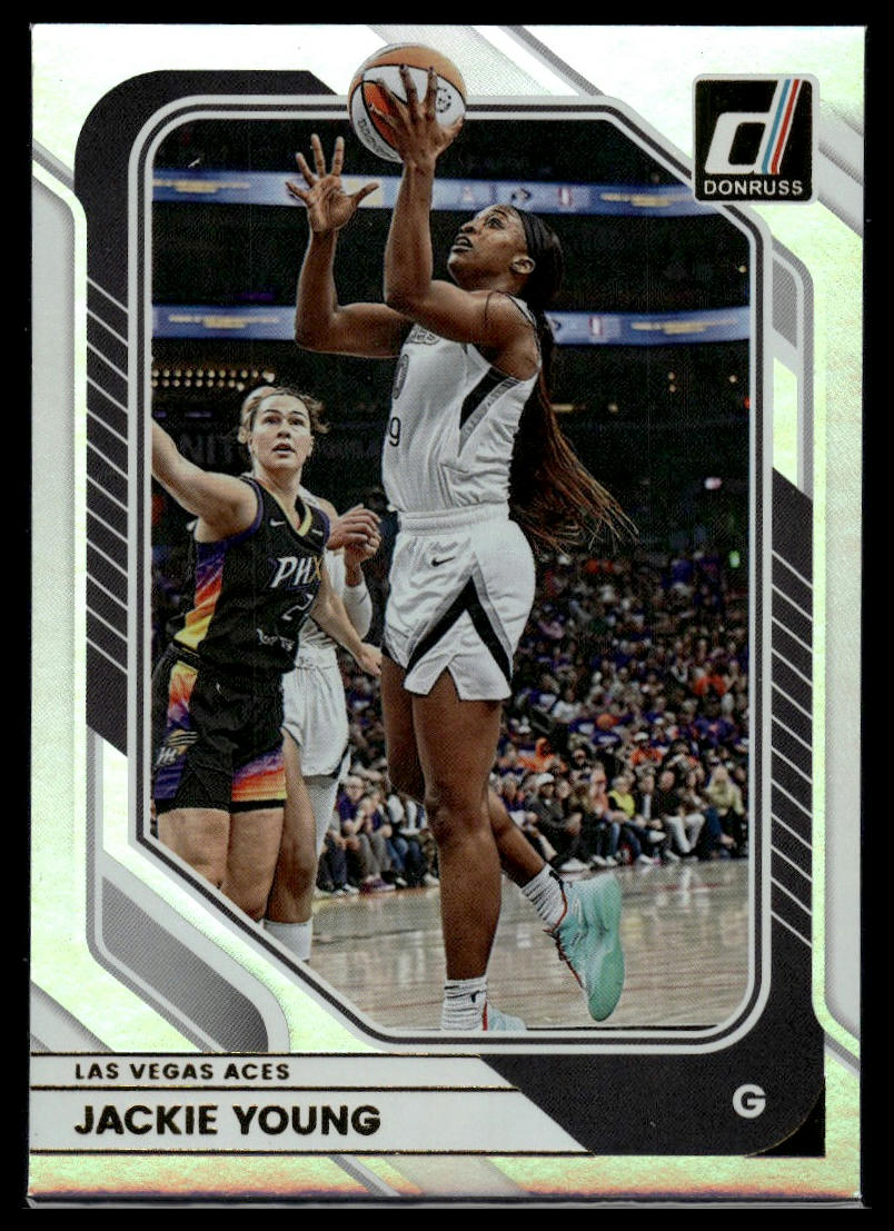 2026 Panini WNBA Donruss Jackie Young Silver Holo