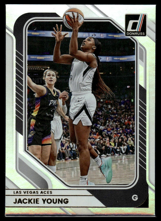 2026 Panini WNBA Donruss Jackie Young Silver Holo