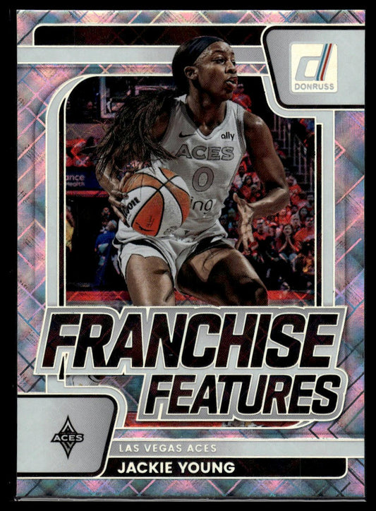 2026 Panini WNBA Donruss Jackie Young Diamond Franchise Features