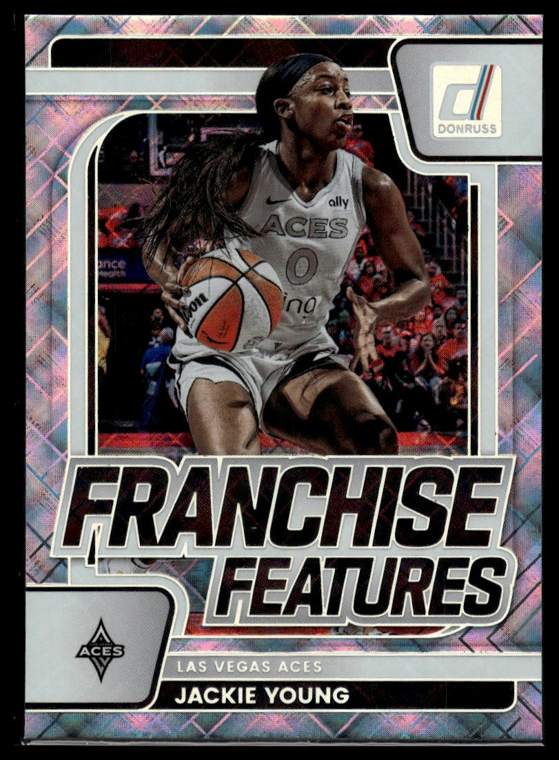 2026 Panini WNBA Donruss Jackie Young Diamond Franchise Features