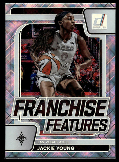 2026 Panini WNBA Donruss Jackie Young Diamond Franchise Features