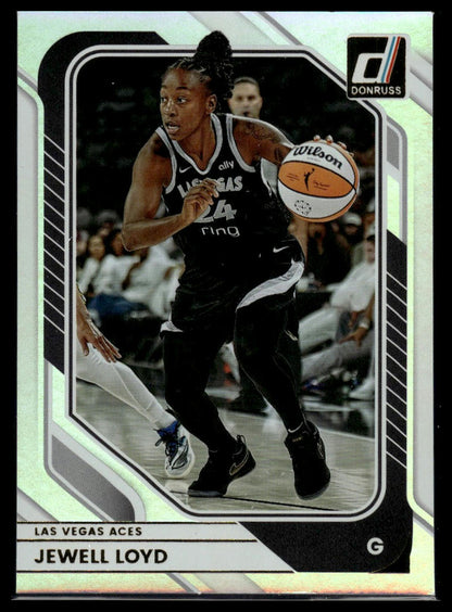 2026 Panini WNBA Donruss Jewell Loyd Silver Holo