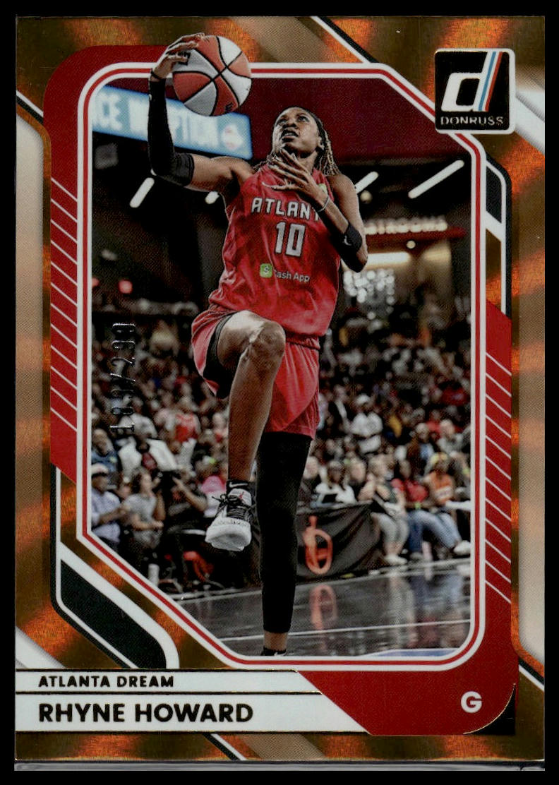 2026 Panini WNBA Donruss Rhyne Howard Orange Laser #/299