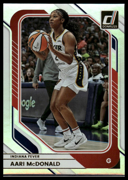 2026 Panini WNBA Donruss Aari McDonald Silver Holo