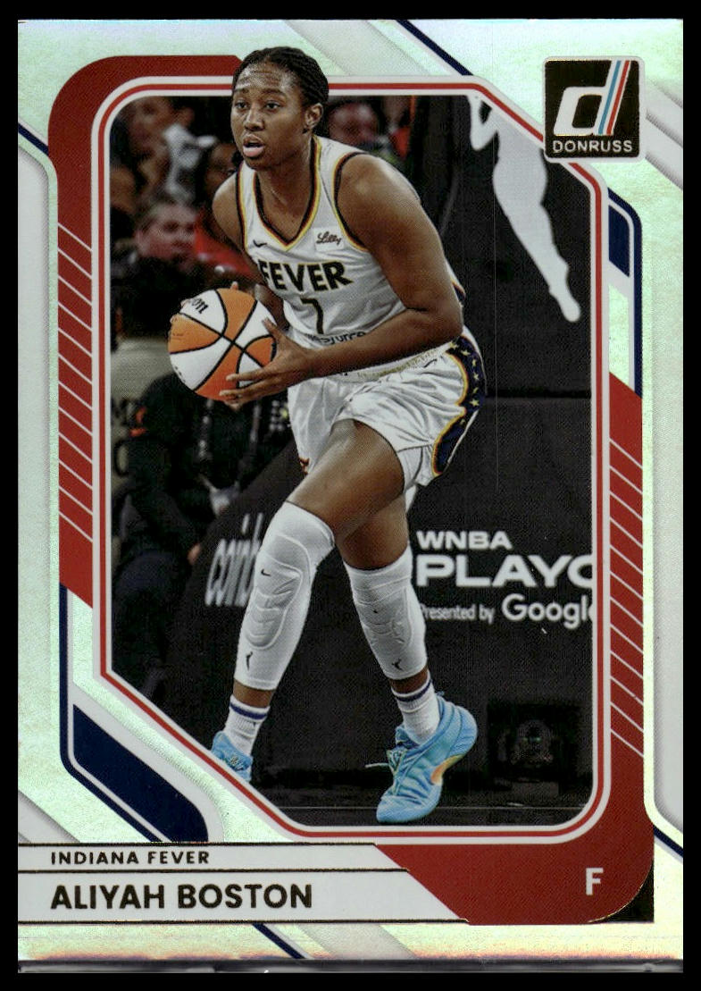 2026 Panini WNBA Donruss Aliyah Boston Silver Holo