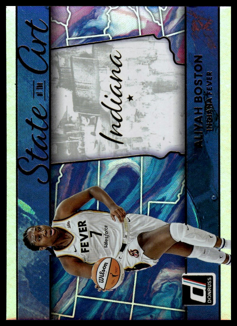 2026 Panini WNBA Donruss Aliyah Boston Holo State of the Art
