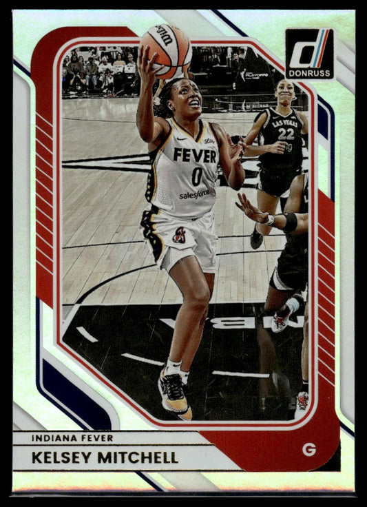2026 Panini WNBA Donruss Kelsey Mitchell Silver Holo