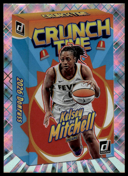 2026 Panini WNBA Donruss Kelsey Mitchell Diamond Crunch Time
