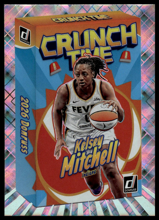 2026 Panini WNBA Donruss Kelsey Mitchell Diamond Crunch Time