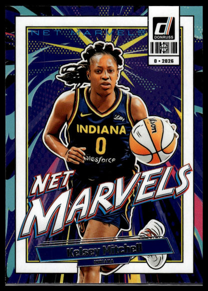 2026 Panini WNBA Donruss Kelsey Mitchell Net Marvels