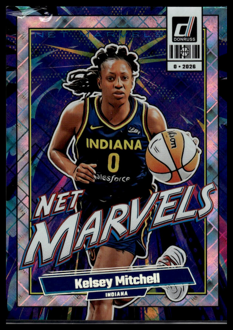 2026 Panini WNBA Donruss Kelsey Mitchell Diamond Net Marvels
