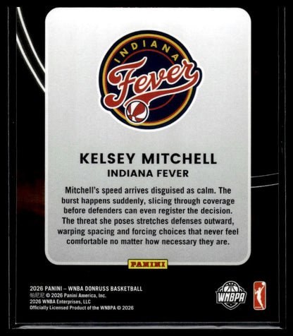 2026 Panini WNBA Donruss Kelsey Mitchell League Leaders