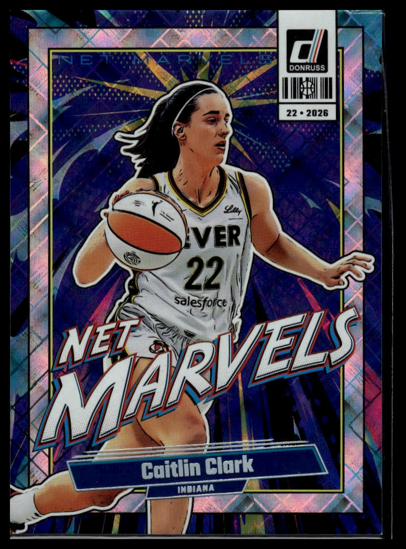 2026 Panini WNBA Donruss Caitlin Clark Diamond Net Marvels