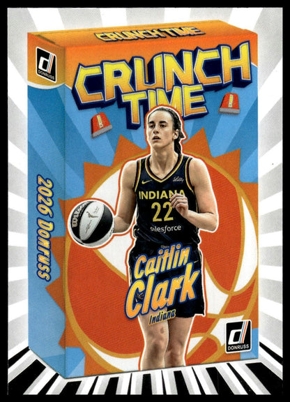 2026 Panini WNBA Donruss Caitlin Clark Crunch Time