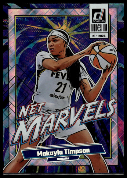 2026 Panini WNBA Donruss Makayla Timpson Diamond Net Marvels