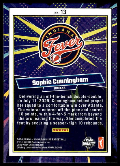 2026 Panini WNBA Donruss Sophie Cunningham Net Marvels