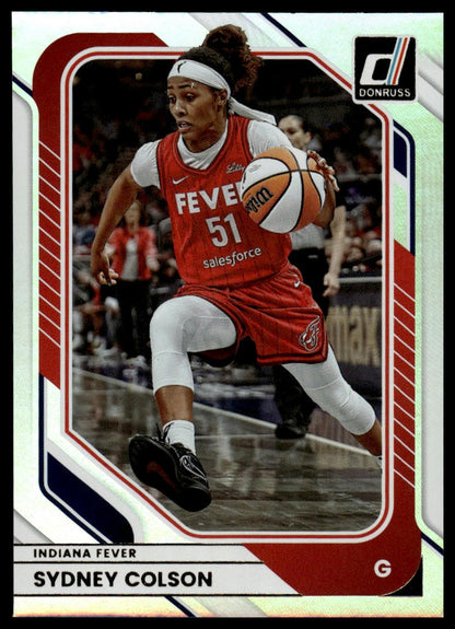 2026 Panini WNBA Donruss Sydney Colson Silver Holo