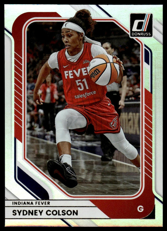 2026 Panini WNBA Donruss Sydney Colson Silver Holo