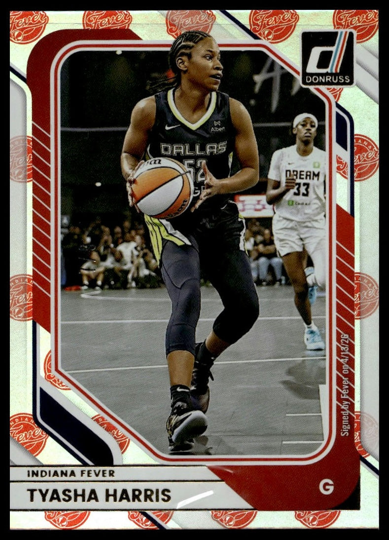2026 Panini WNBA Donruss Tyasha Harris Team Logo FOTL Exclusive #/9