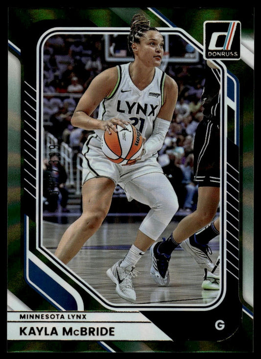 2026 Panini WNBA Donruss Kayla McBride Green Laser #/399