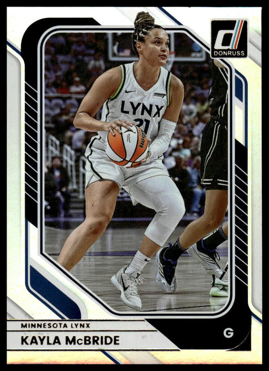 2026 Panini WNBA Donruss Kayla McBride Silver Holo