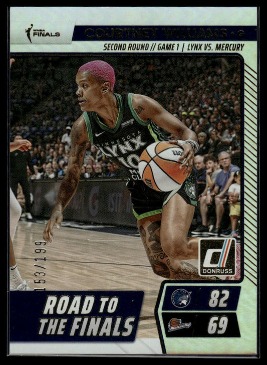 2026 Panini WNBA Donruss Courtney Williams Road To The Finals #/199