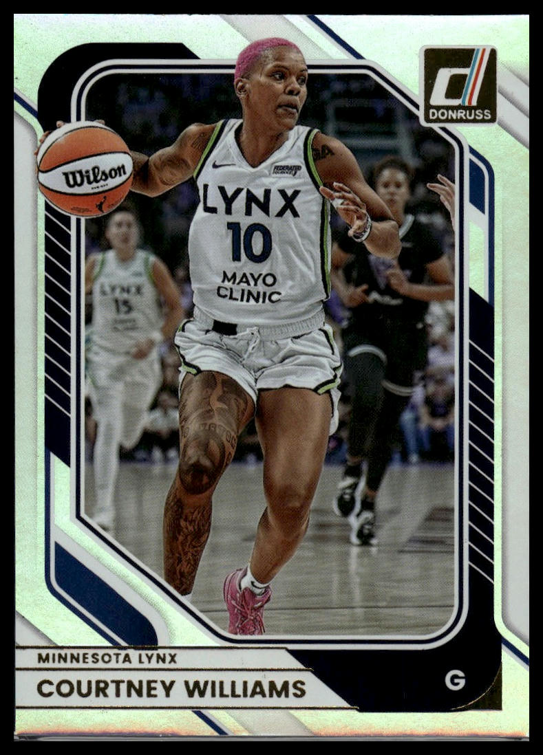 2026 Panini WNBA Donruss Courtney Williams Silver Holo