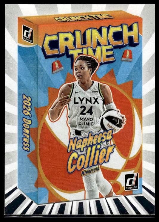 2026 Panini WNBA Donruss #13 Napheesa Collier Crunch Time