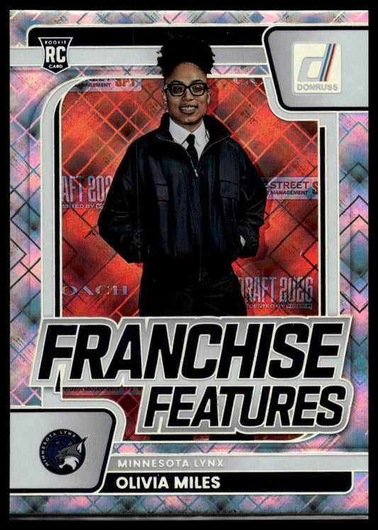 2026 Panini WNBA Donruss Olivia Miles Diamond Franchise Features