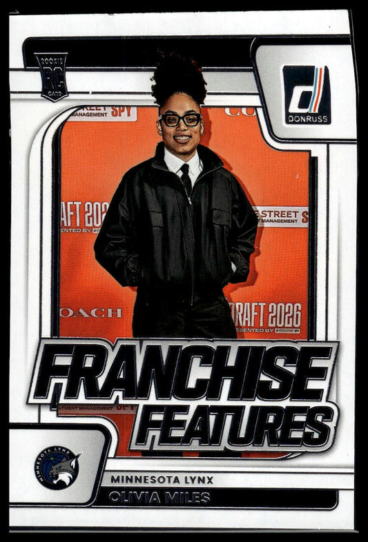 2026 Panini WNBA Donruss Olivia Miles Franchise Features