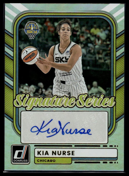 2026 Panini WNBA Donruss Kia Nurse Signature Series