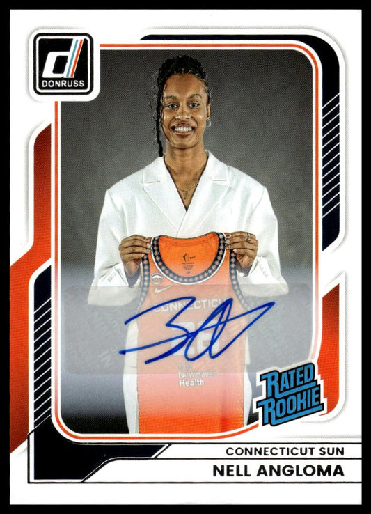 2026 Panini WNBA Donruss Nell Angloma Rated Rookie AUTO