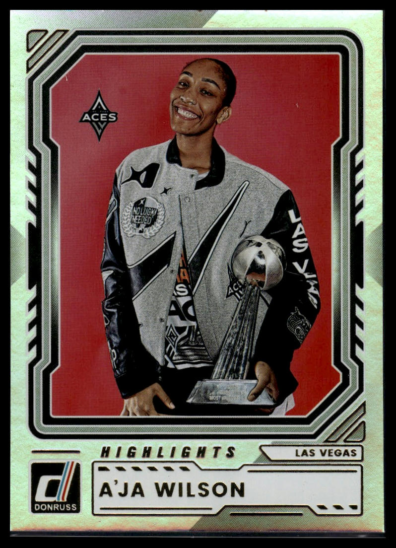 2026 Panini WNBA Donruss A'ja Wilson Highlights #6
