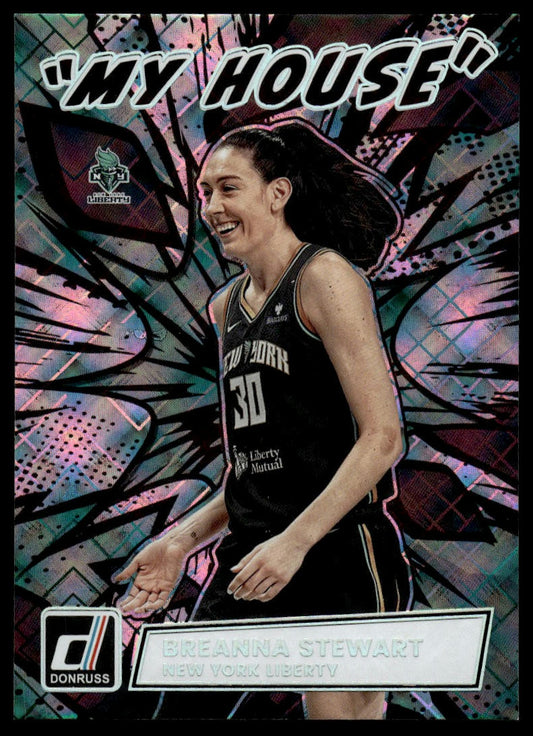 2026 Panini WNBA Donruss Breanna Stewart Diamond My House