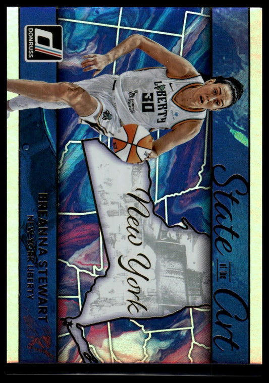 2026 Panini WNBA Donruss Breanna Stewart Holo State of the Art
