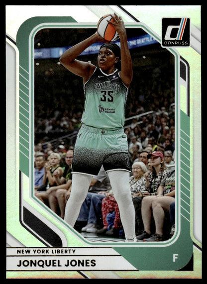 2026 Panini WNBA Donruss Jonquel Jones Silver Holo
