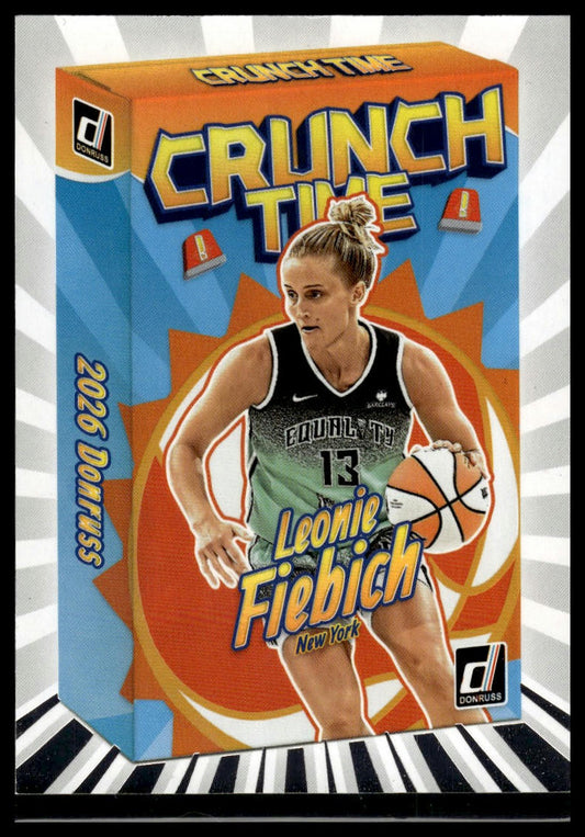 2026 Panini WNBA Donruss Leonie Fiebich Crunch Time