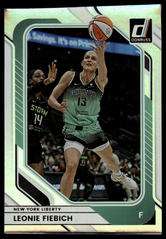2026 Panini WNBA Donruss Leonie Fiebich Silver Holo