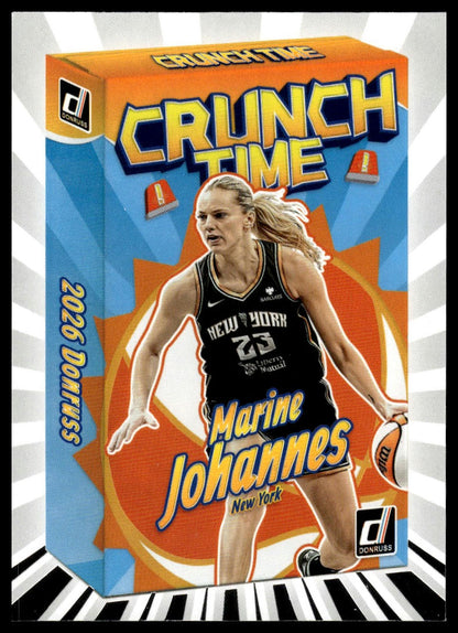 2026 Panini WNBA Donruss Marine Johannes Crunch Time