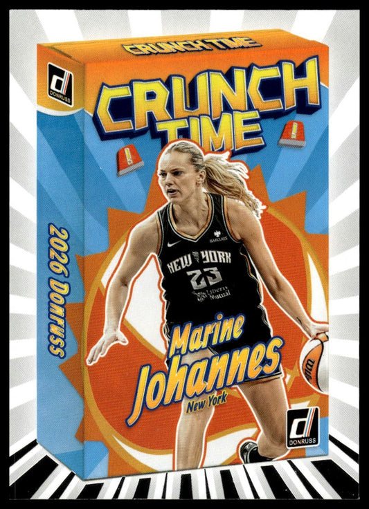 2026 Panini WNBA Donruss Marine Johannes Crunch Time