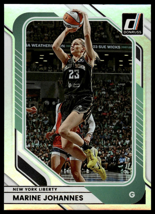 2026 Panini WNBA Donruss Marine Johannes Silver Holo
