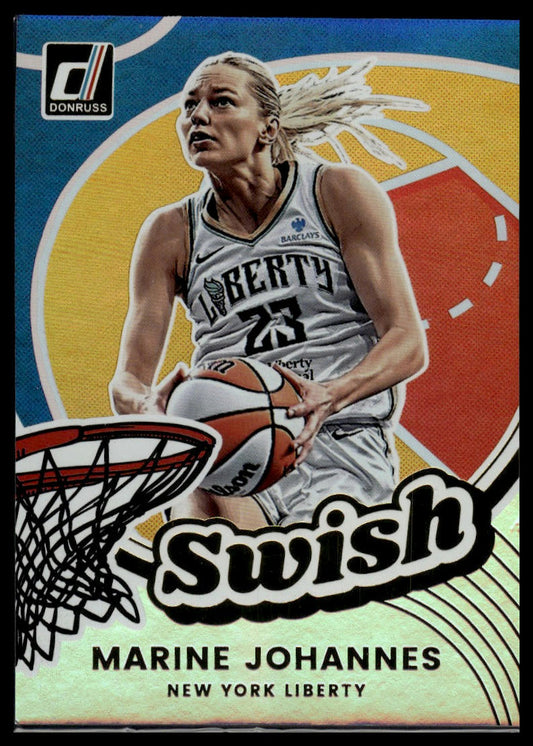 2026 Panini WNBA Donruss #6 Marine Johannes Swish